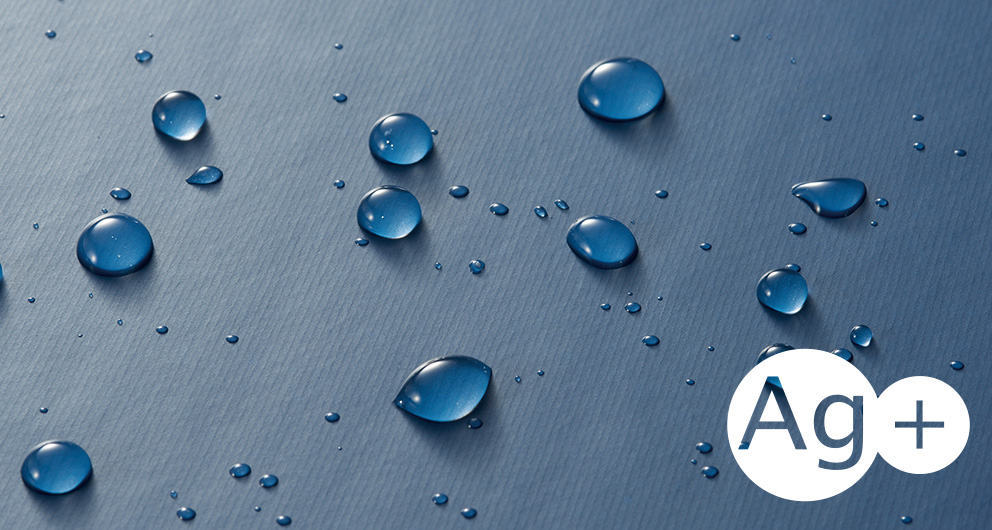 専用カバーは制菌加工